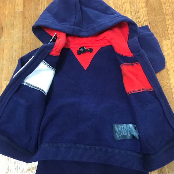 NWT, Tommy Hilfiger hoodie and pants, 6-9 m - Picture 3 of 8